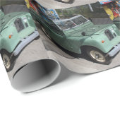 Papier Cadeau Land Rover Series II SWB (Coin rond)
