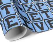 Papier Cadeau Langue Explicite, Foul (Coin rond)