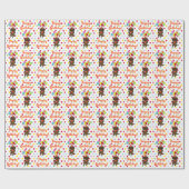 Papier Cadeau L'anniversaire monte en ballon l'emballage de (Plat)