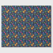 Papier Cadeau Lanternes arabes Design moyen-oriental (Plat)