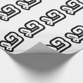 Papier Cadeau Lao / Laos Numéro Huit / 8 / ໘ (Mauvais/Peuple) La (Coin)