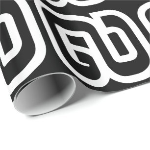 Papier Cadeau Lao / Laos Numéro Neuf / 9 / ໙ (Kao/Gao) Laotien