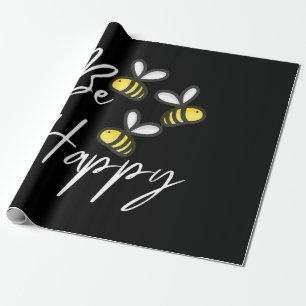 Papier Cadeau L'apiculteur soit heureux