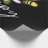 Papier Cadeau L'apiculteur soit heureux (Coin)
