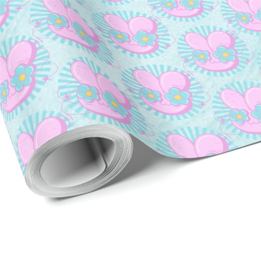 Papier Cadeau Lapin (Coin rond)