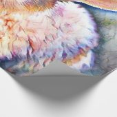 Papier Cadeau lapin aquarell (Coin)