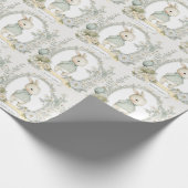 Papier Cadeau Lapin Bébé Mignon Amour (Coin)
