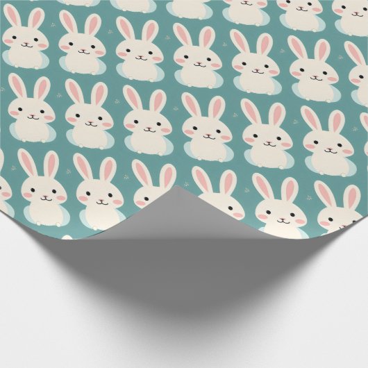 Papier Cadeau Lapin blanc (Coin)