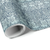 Papier Cadeau Lapin blanc William Morris (Coin rond)