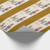 Papier Cadeau lapin de pâques (Coin)