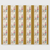 Papier Cadeau lapin de pâques (Plat)