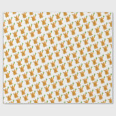 Papier Cadeau Lapin de Pâques (Plat)