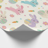 Papier Cadeau Lapin de Pâques (Coin)
