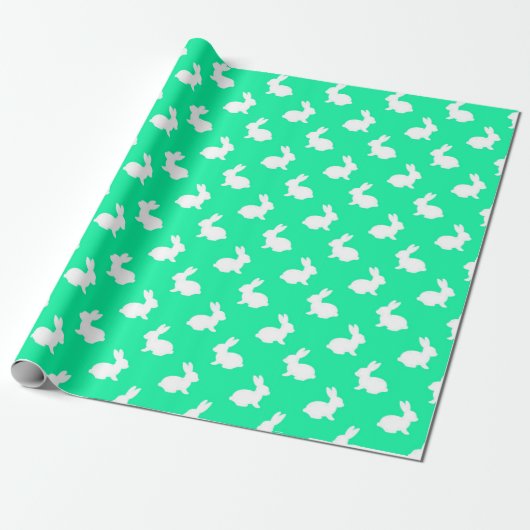Papier Cadeau Lapin de Pâques (Déroulé)