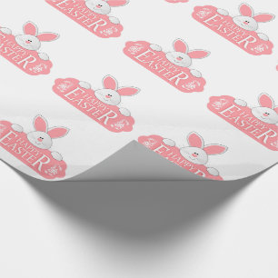 Papier Cadeau Lapin de Pâques