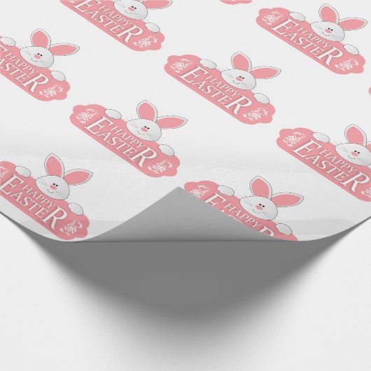 Papier Cadeau Lapin de Pâques (Coin)