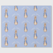 Papier Cadeau Lapin de Pâques Classique (Plat)