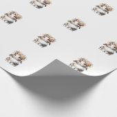 Papier Cadeau Lapin de Pâques pour femmes filles - Fleur de Lapi (Coin)