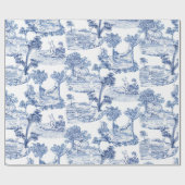 Papier Cadeau Lapin de Pâques Toile (Plat)