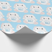 Papier Cadeau Lapin Lapin Baby shower Woodland (Coin)
