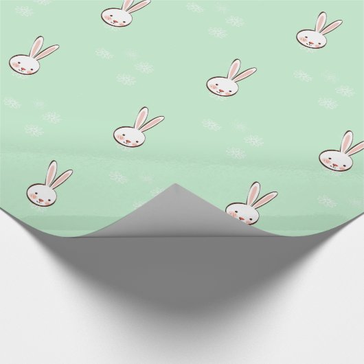 Papier Cadeau Lapin mignon (Coin)