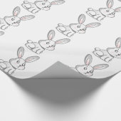 Papier Cadeau Lapin mignon (Coin)