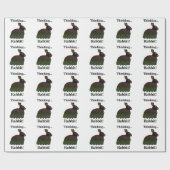 Papier Cadeau Lapin Mignon Bunny (Plat)