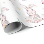 Papier Cadeau Lapins (Coin rond)