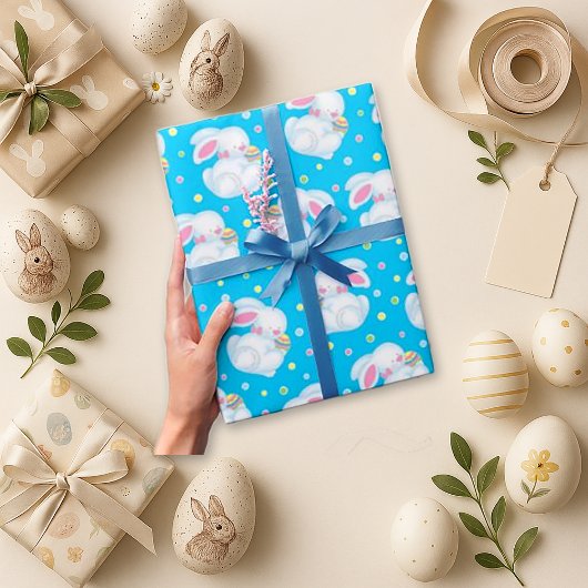 Papier Cadeau Lapins adorables