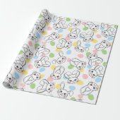Papier Cadeau Lapins de Pâques (Déroulé)