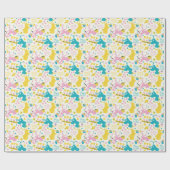 Papier Cadeau Lapins de Pâques (Plat)