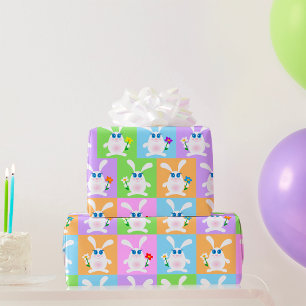Papier Cadeau Lapins Mignons