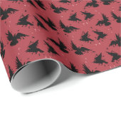 Papier Cadeau L'appel du corbeau (Coin rond)