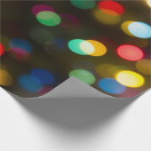 Papier Cadeau L'arbre de Noël allume l'enveloppe de cadeau (Coin)