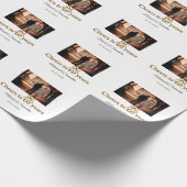 Papier Cadeau L'arc d'or applaudit à 60 ans de mariage (Coin)