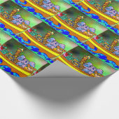 Papier Cadeau L'arche de Noé (Coin)