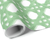 Papier Cadeau Large SALLY CANING IN 95ca92 GREEN (Coin rond)