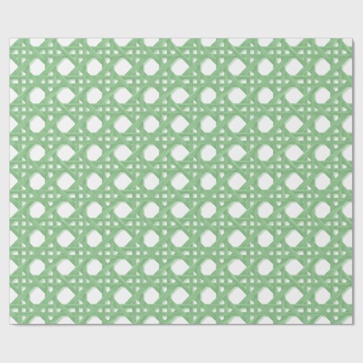 Papier Cadeau Large SLLY CANING IN 95ca92 GREEN (Plat)