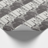 Papier Cadeau L'argent fait tourner le monde (Coin)