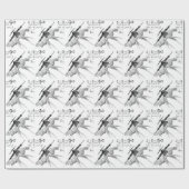 Papier Cadeau L'Armée de l'Air (Plat)