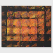 Papier Cadeau L'art Abstrait au mur (Plat)