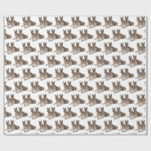 Papier Cadeau L'art berger allemand (Plat)