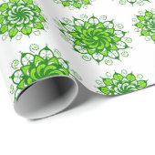 Papier Cadeau l'art du mandala (Coin rond)