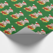 Papier Cadeau L'art mignon de koala et de cadeau verdissent (Coin)