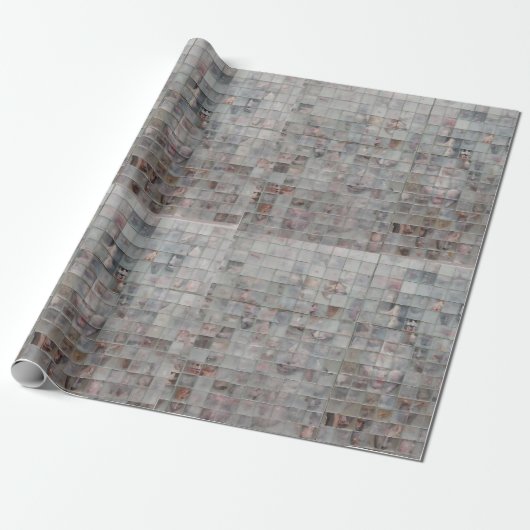 Papier Cadeau L'art mosaïque (Déroulé)
