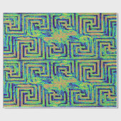 Papier Cadeau L'art mural romain (Plat)