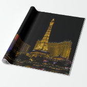 Papier Cadeau Las Vegas la nuit Skyline (Déroulé)