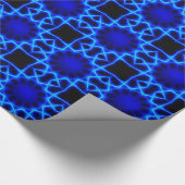 Papier Cadeau Laser bleu #2 (Coin)