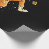Papier Cadeau L'astronaute Monkey Space (Coin)