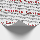 Papier Cadeau Lat de Sto ! Chanson (Coin)